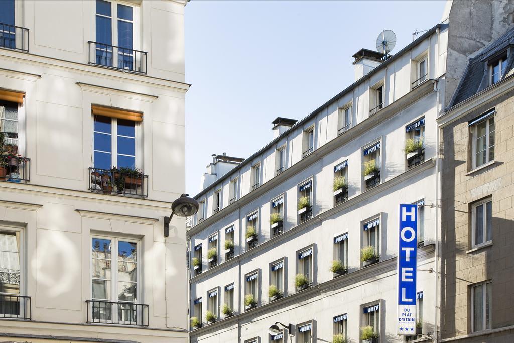Hôtel du Plat d'Etain Paris Extérieur photo